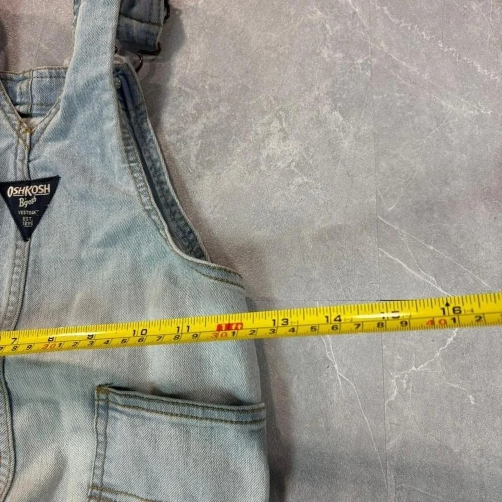 OshKosh‎ blue denim overalls Size 2 years #kids #denim
